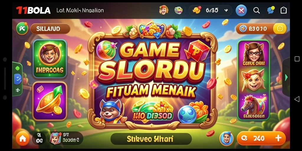 Tampilan gameplay seru dari 11BOLA yang memukau.