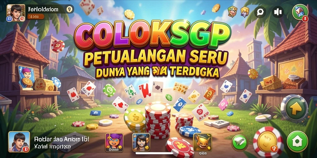 Screenshot gameplay COLOKSGP yang menampilkan momen petualangan menegangkan.