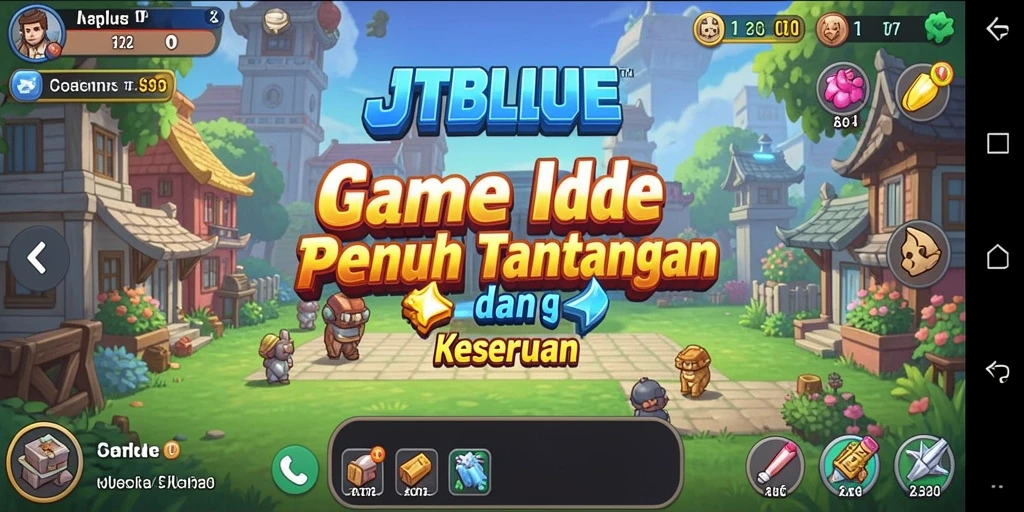 Tampilan menarik dari gameplay JTBLUE yang mengasyikkan.